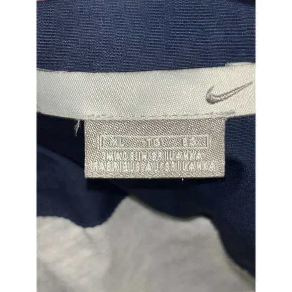 Vintage Nike Jacket Mens XL Full Zip Y2K Blue & Orange - Picture 5 of 5